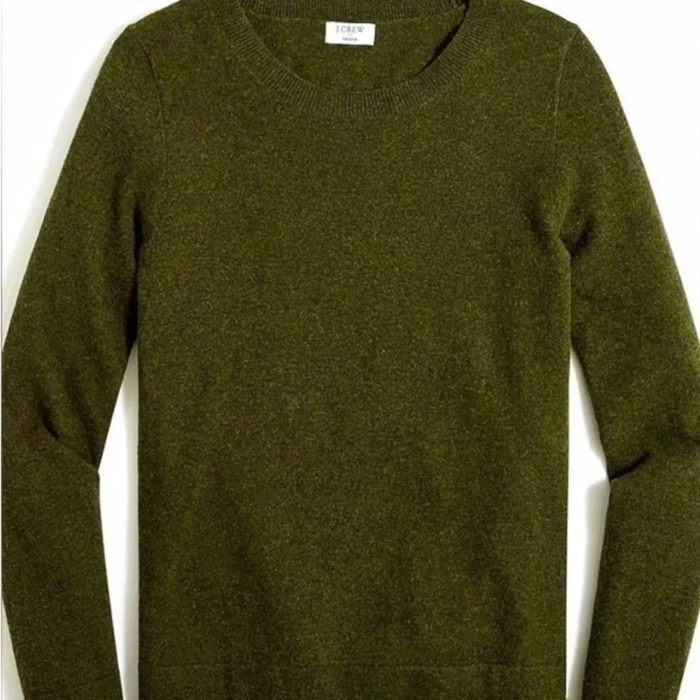 J.Crew Teddy Sweater in Pale Spinach – Size Medium